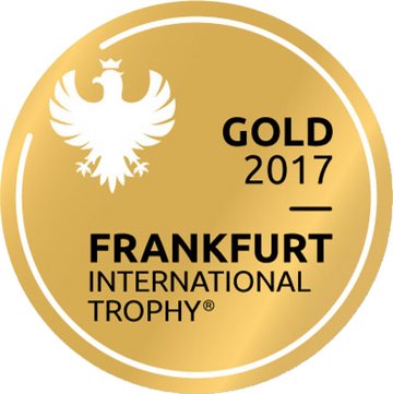 Gold 2017 Frankfurt Wine trophy